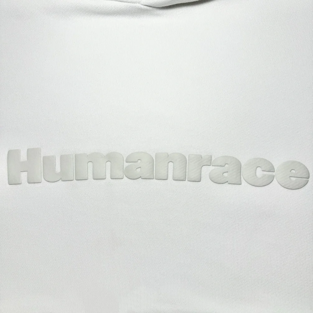 Adidas x Humanrace by Pharrell Williams Basics Hoodie in Off-White